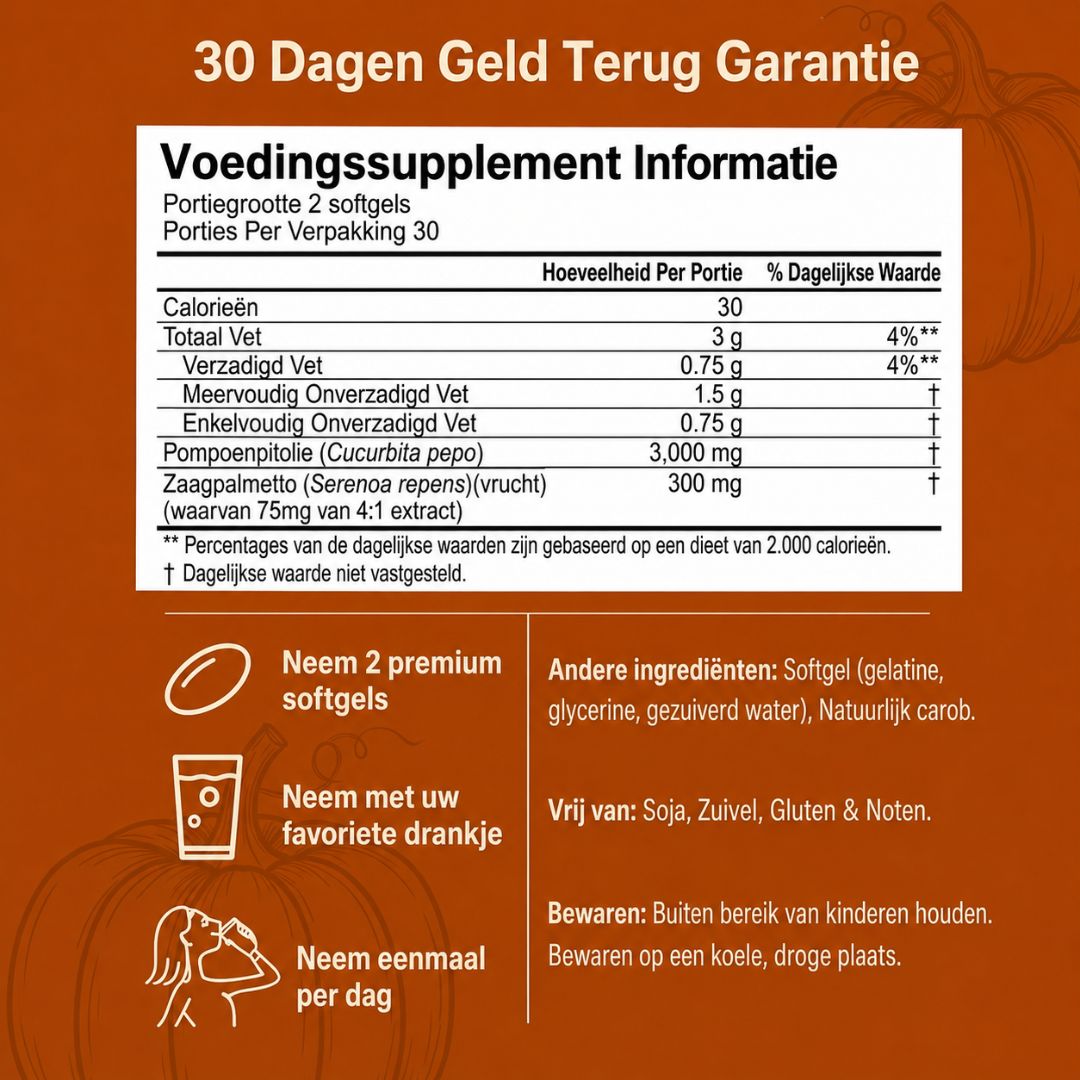 Provara™ | Pompoenpitolie Softgels